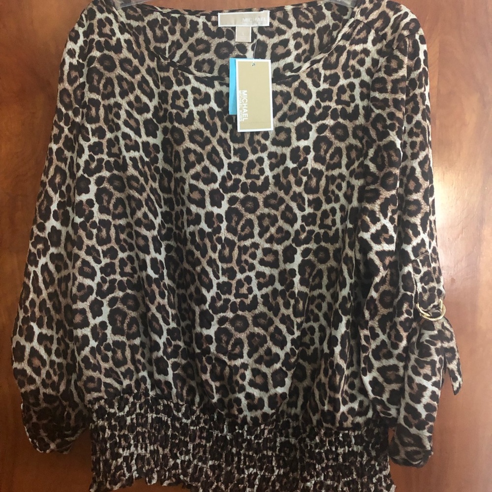 Michael Kors leopard top